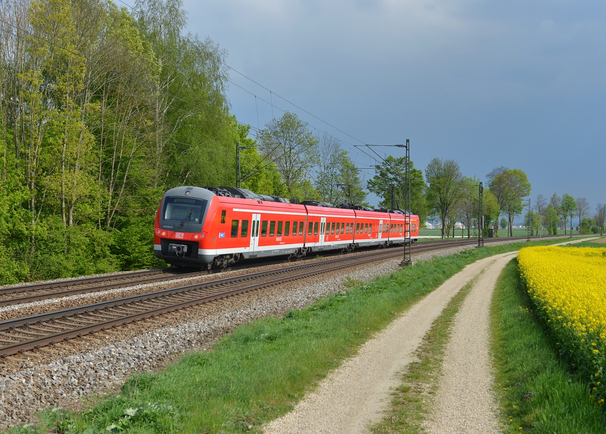Regionalzug im deutschen Nahverkehr