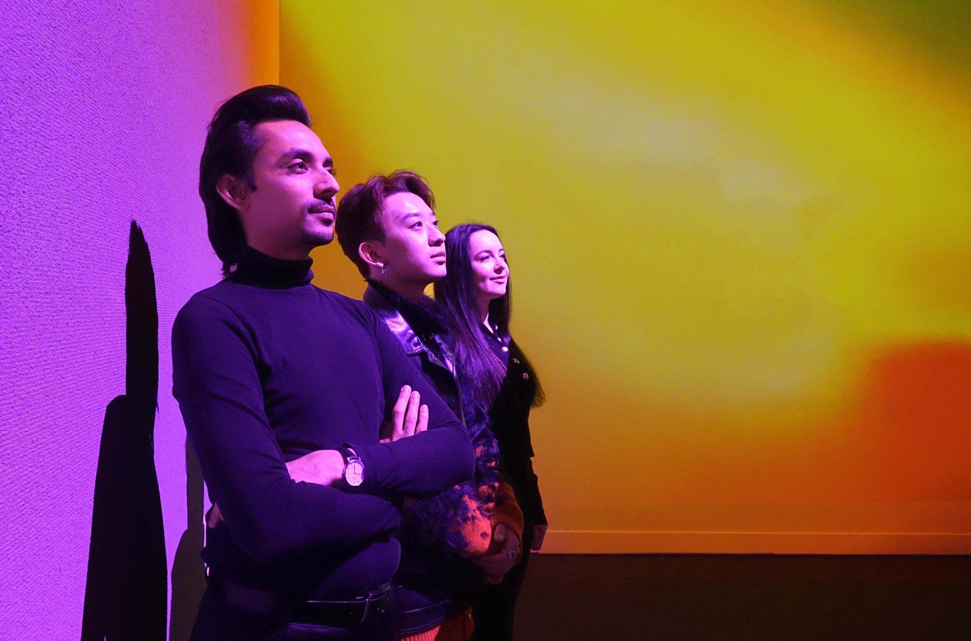 Samsara artist residency installation at Frameless
