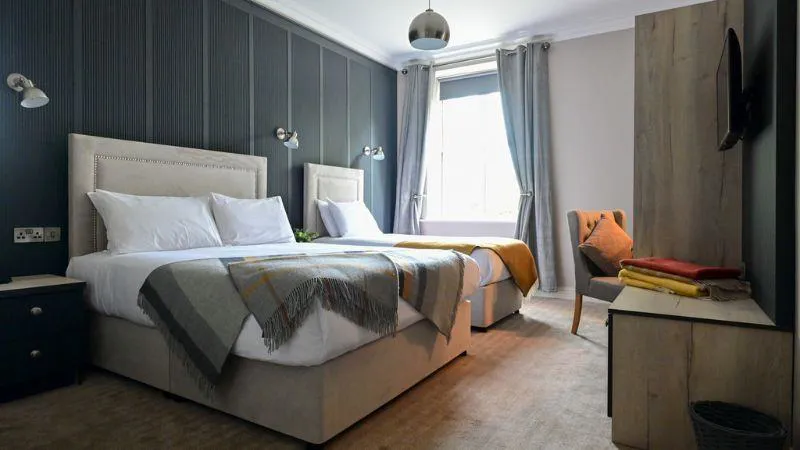 Guest room at Abbey Court Hotel