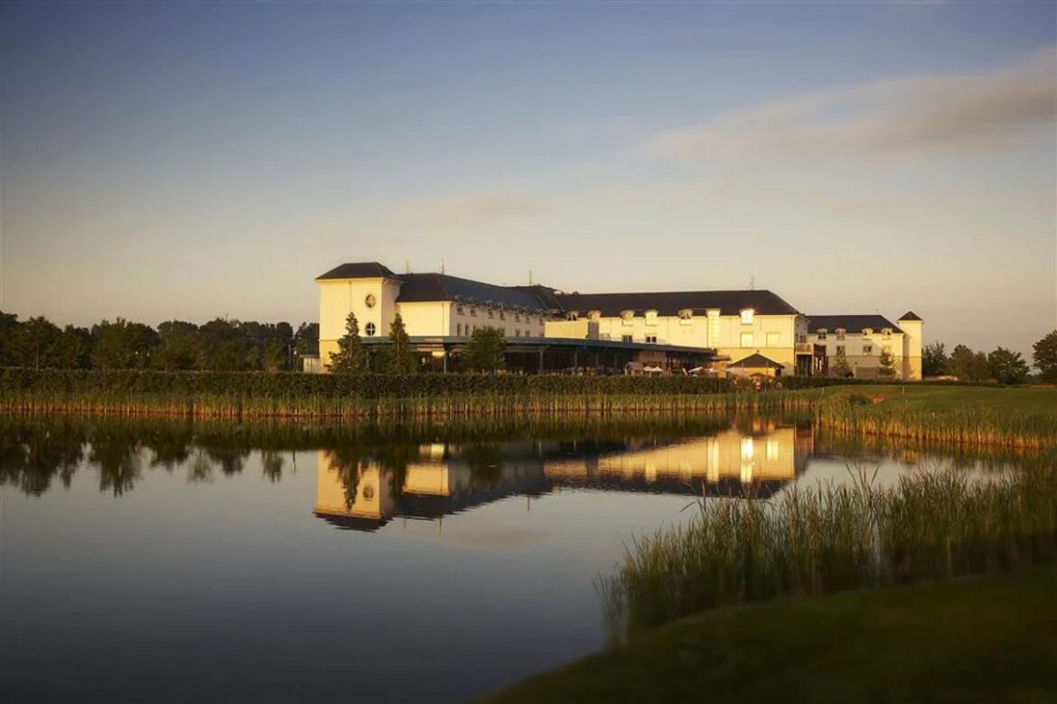 Castleknock Hotel exterior among landscaped grounds