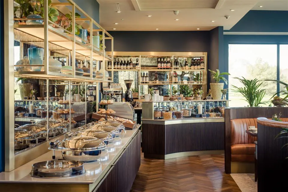 Breakfast counter at Tulfarris Hotel & Golf Resort