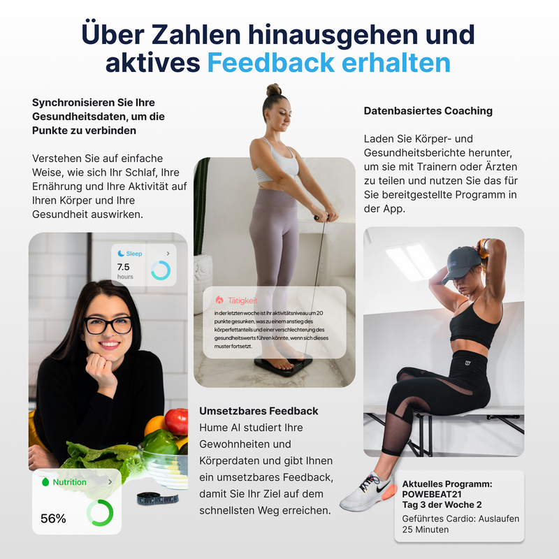 Hume Body Check 2 mit Körperanalyse und Feedback