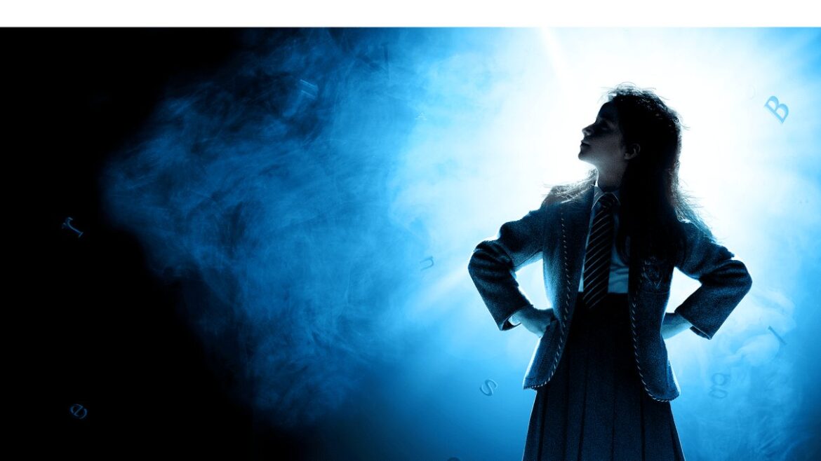 Matilda The Musical UK production hero artwork
