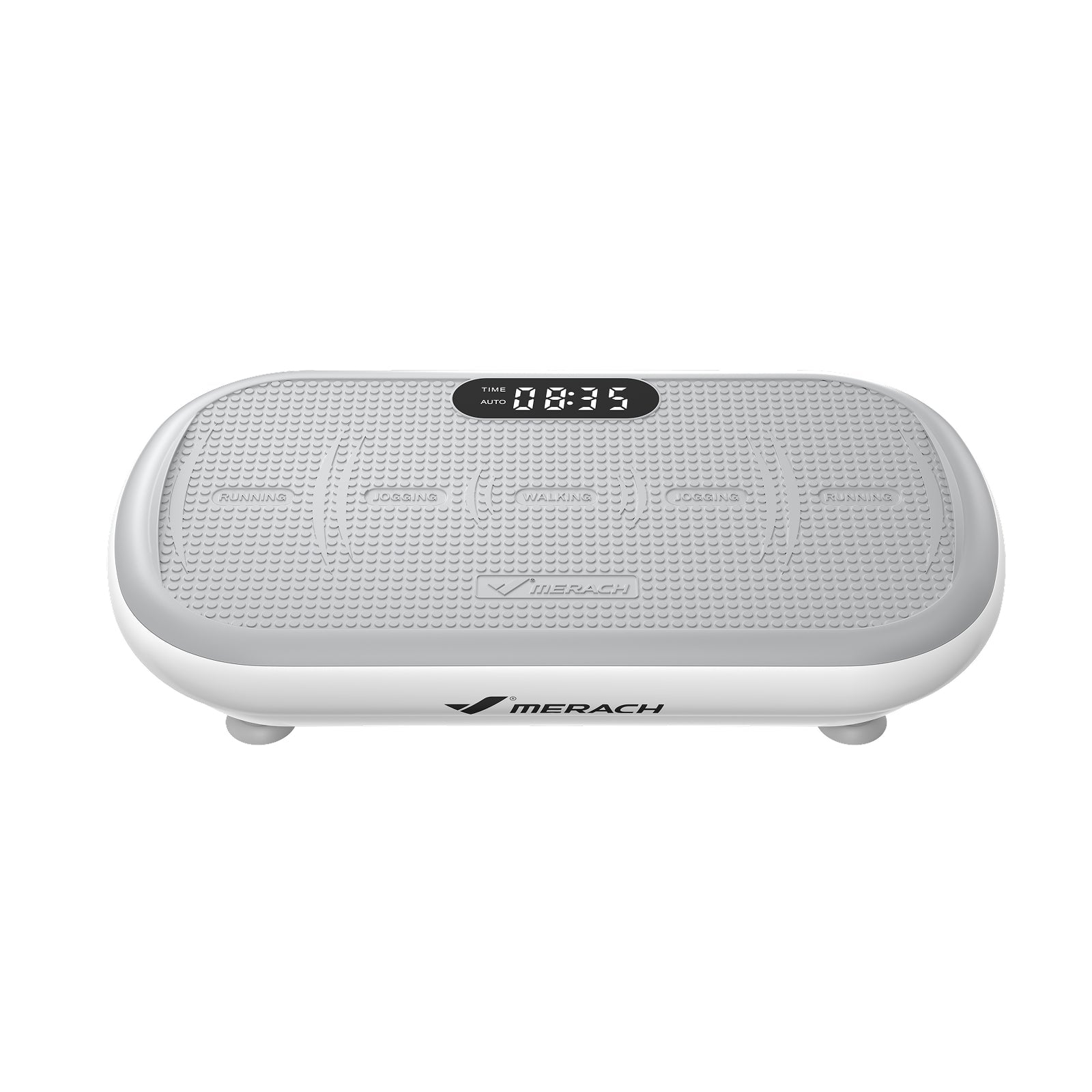 Merach 2440 vibration plate with resistance bands