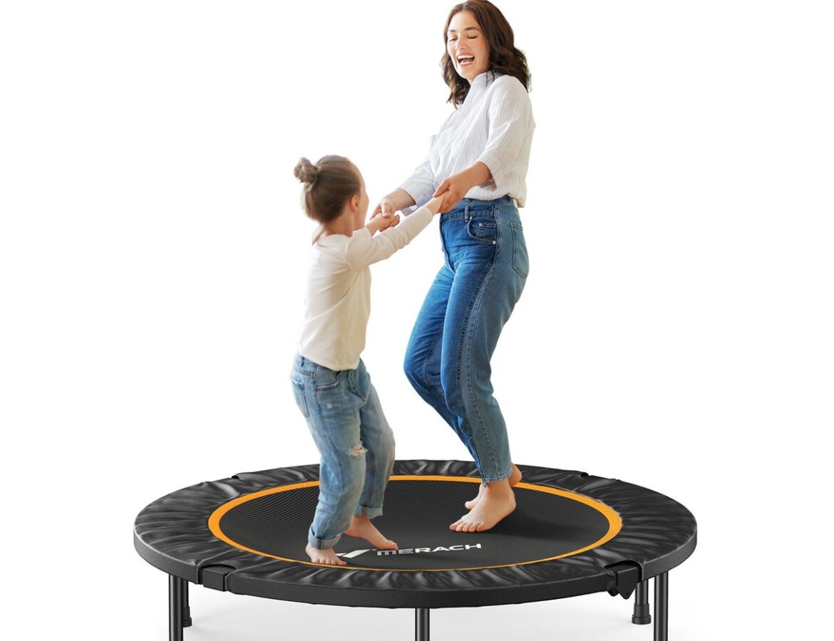 Merach fitness trampoline without handle