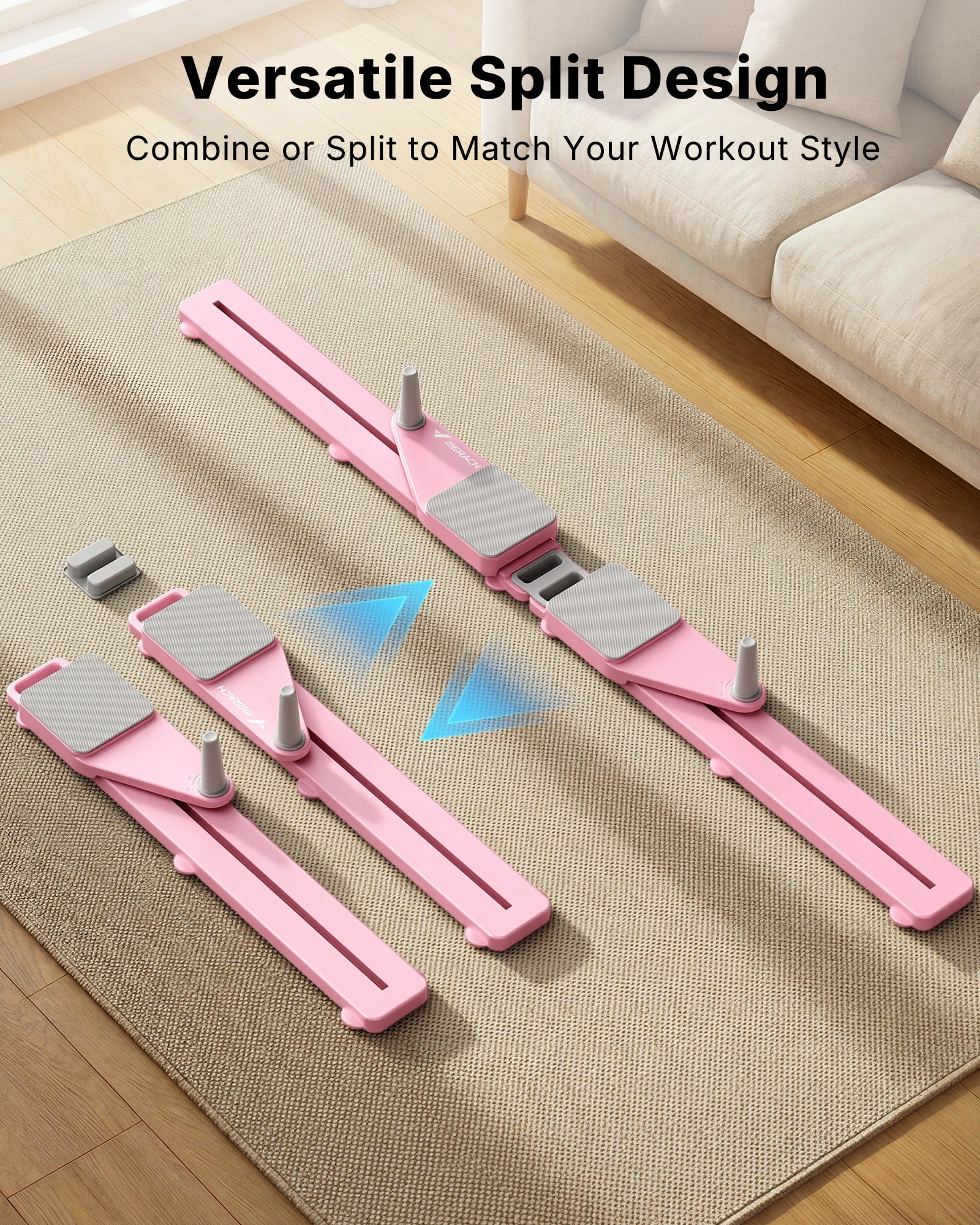 Merach foldable Pilates reformer board