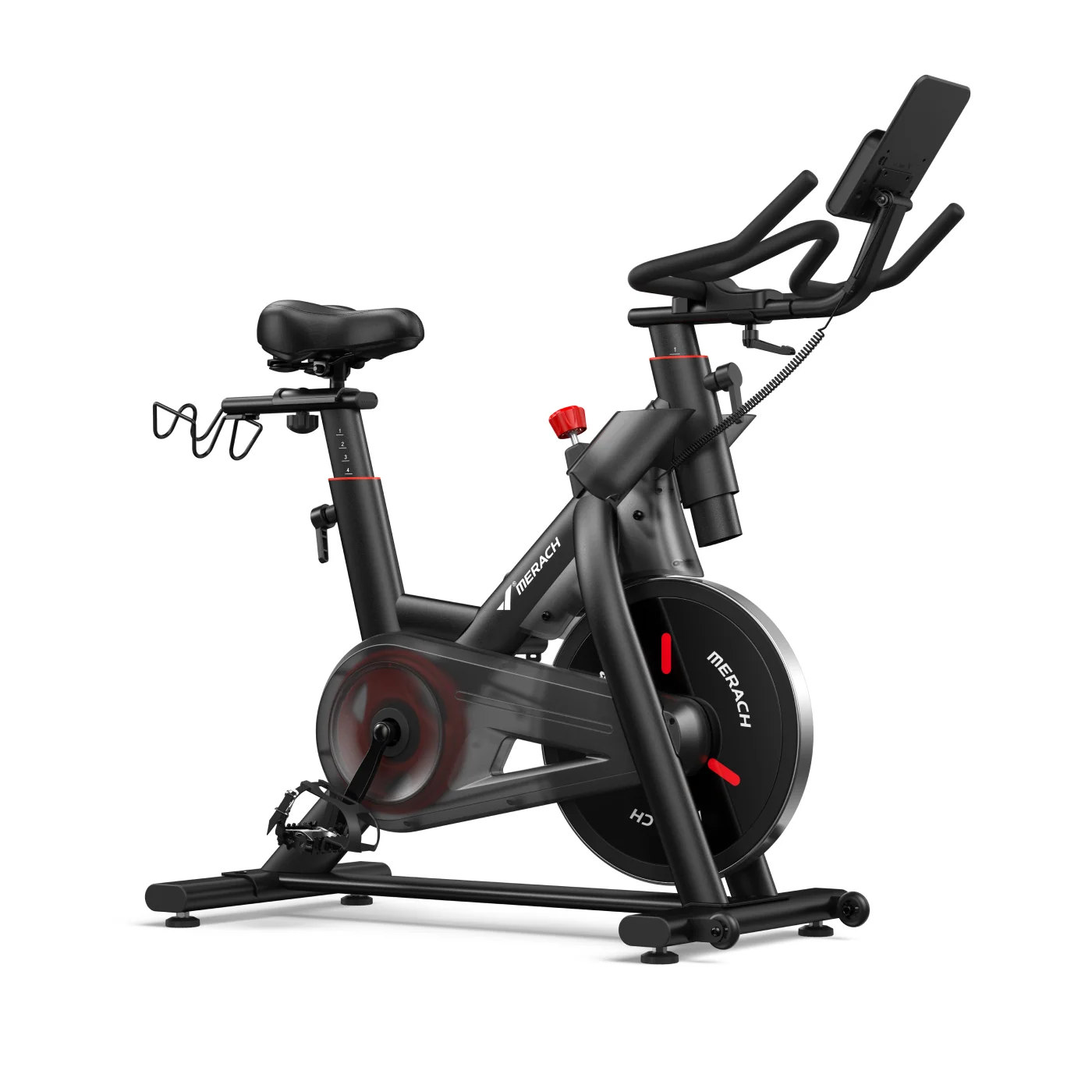 Merach S29R1 exercise bike shown from the side