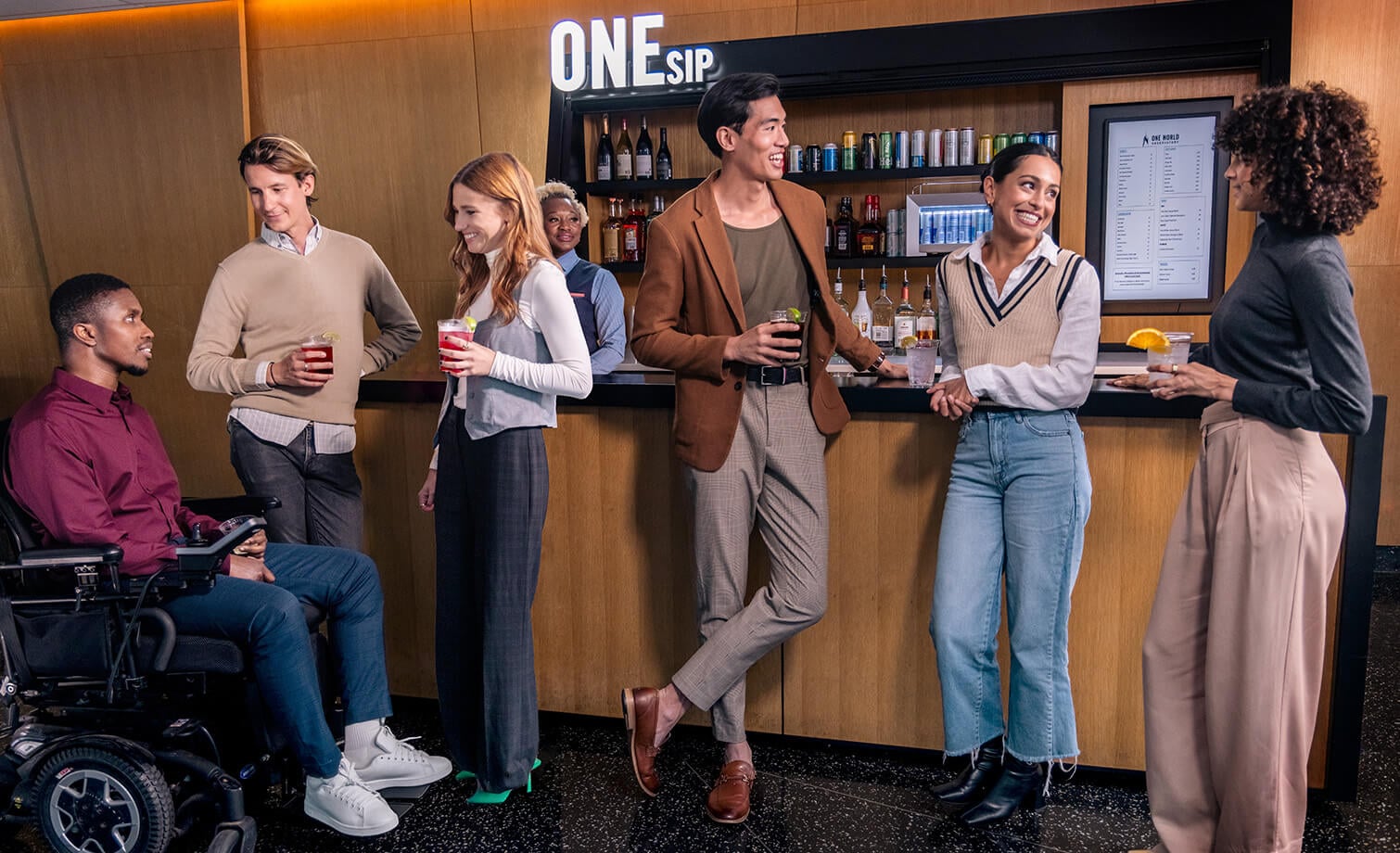 Corporate group experience at One World Observatory