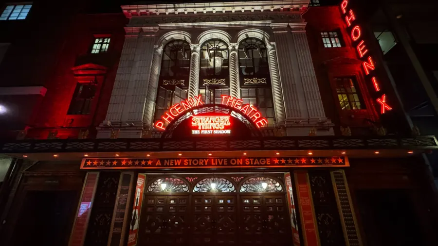 Stranger Things production imagery at the Phoenix Theatre