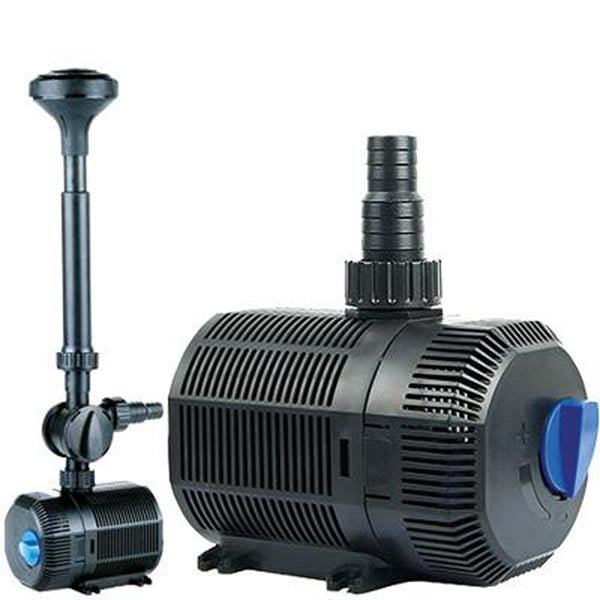PondHero SuperJet pond pump with fountain attachment