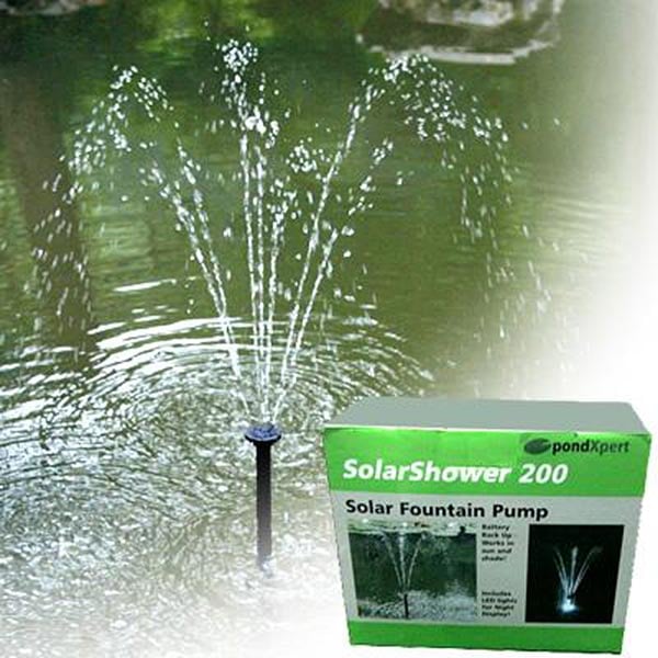 PondXpert SolarShower 200 pump
