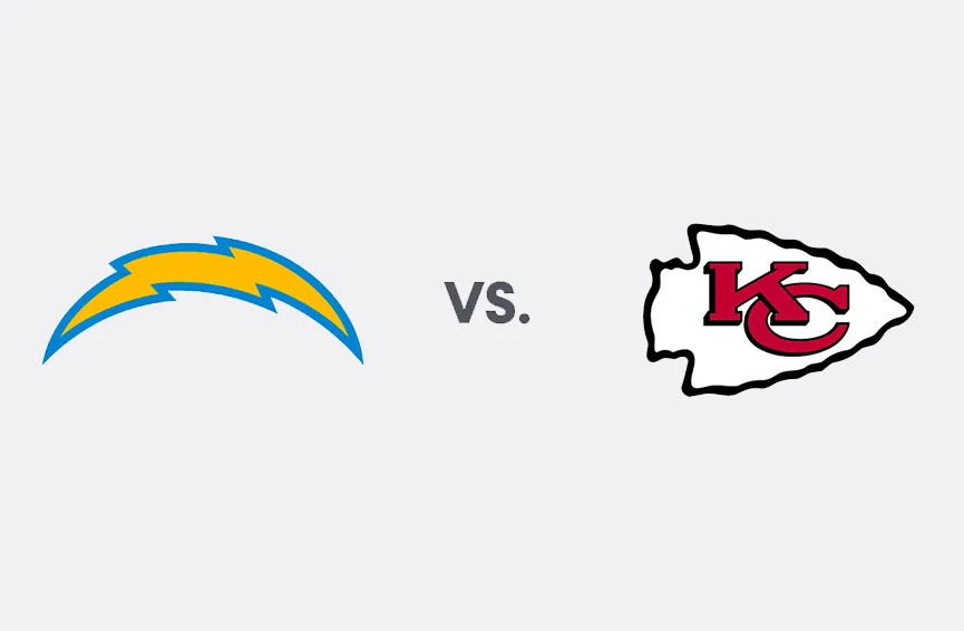 Chargers and Chiefs game at SoFi Stadium