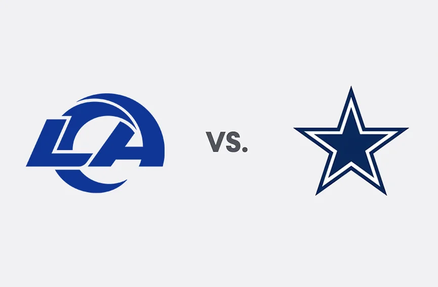 Rams and Cowboys game at SoFi Stadium