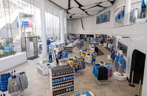 The Equipment Room at SoFi Stadium