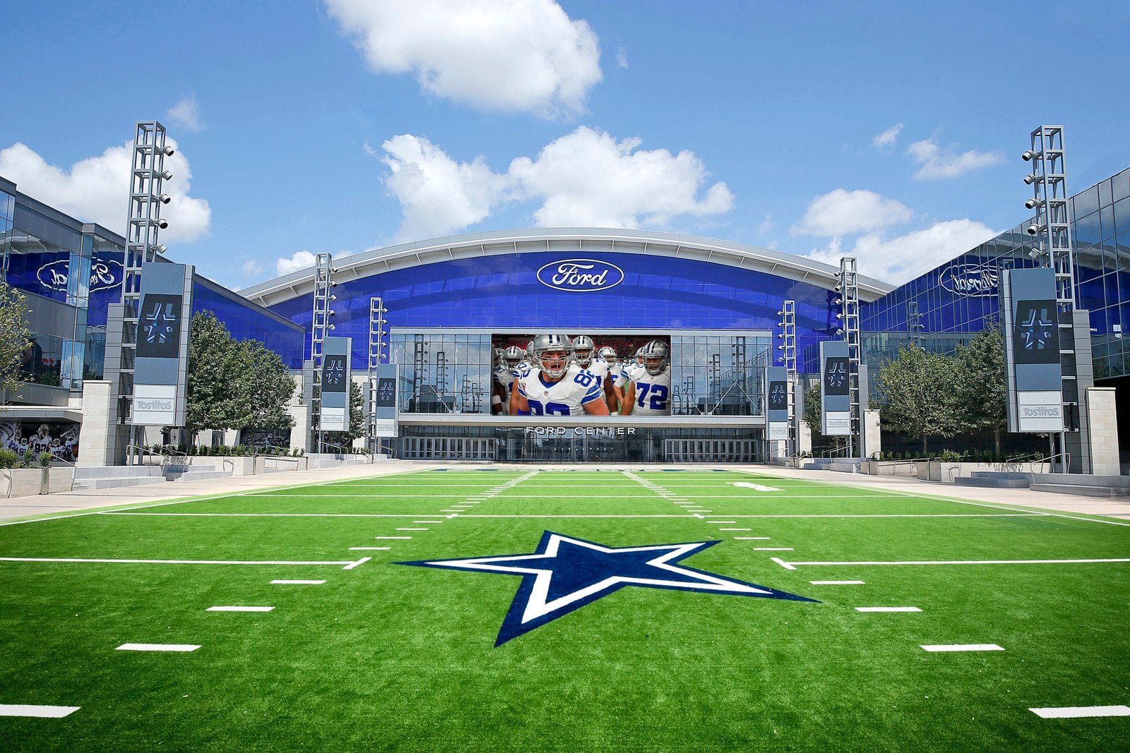 Ford Center exterior at The Star in Frisco