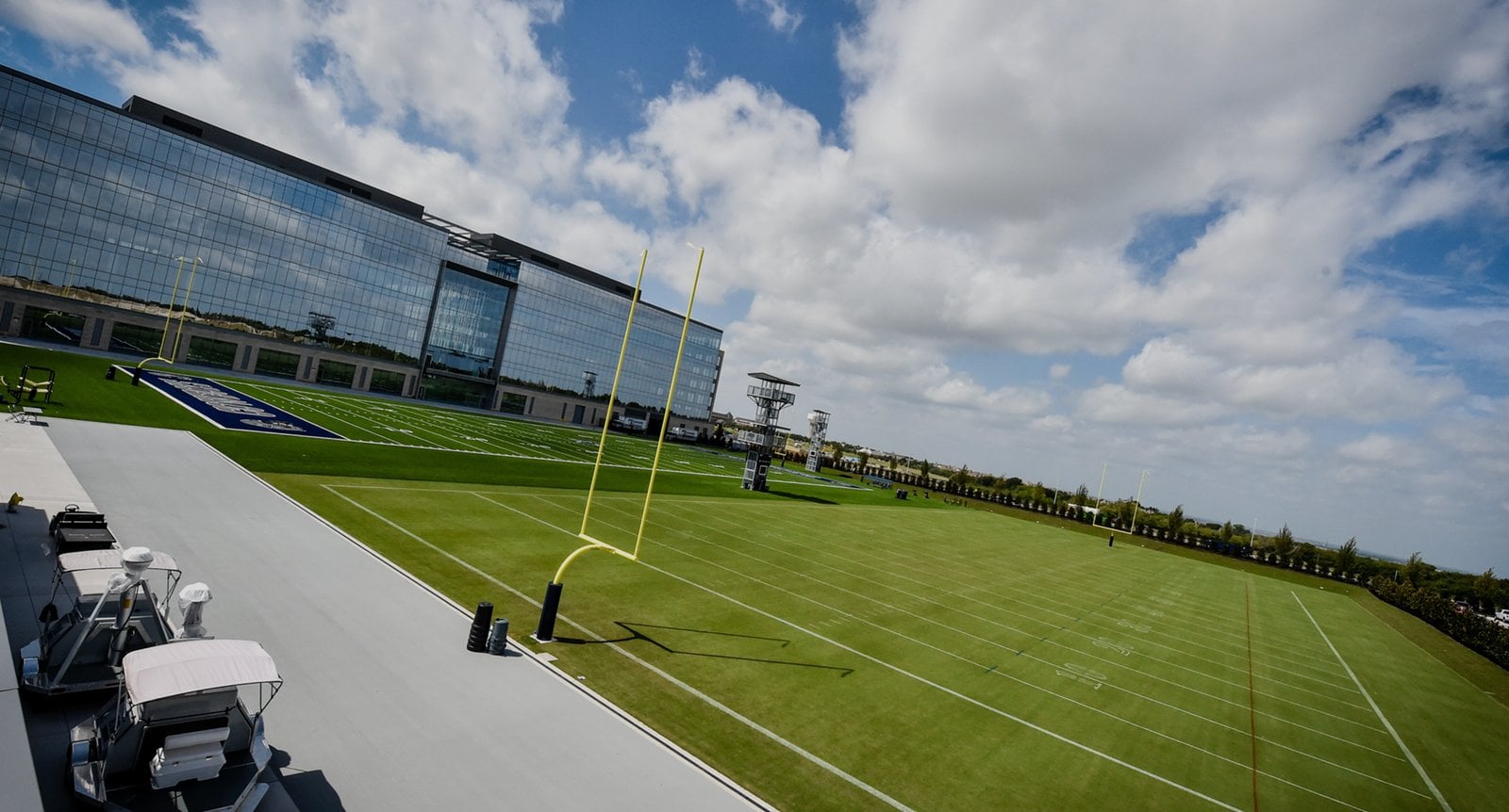 Practice field at The Star in Frisco