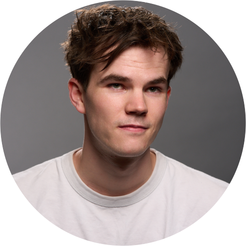 Cast portrait of Alex Dargie