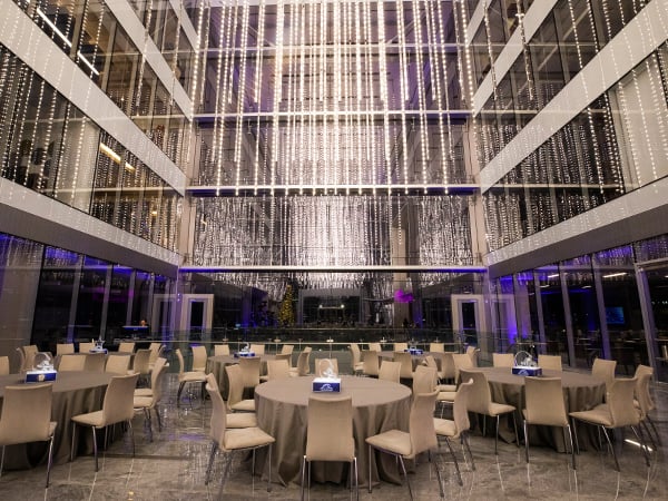 Birthday celebration setup at The Star in Frisco