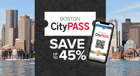 Boston CityPASS promotional banner shown on the View Boston ticket page