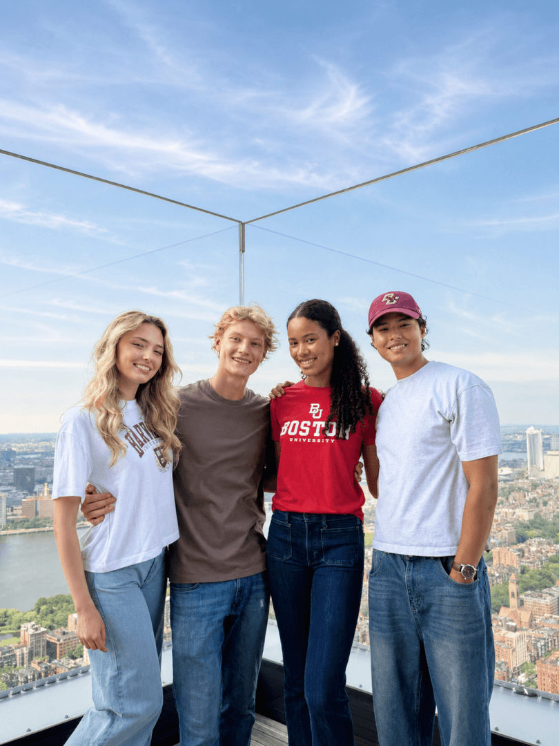 Group enjoying a visit at View Boston